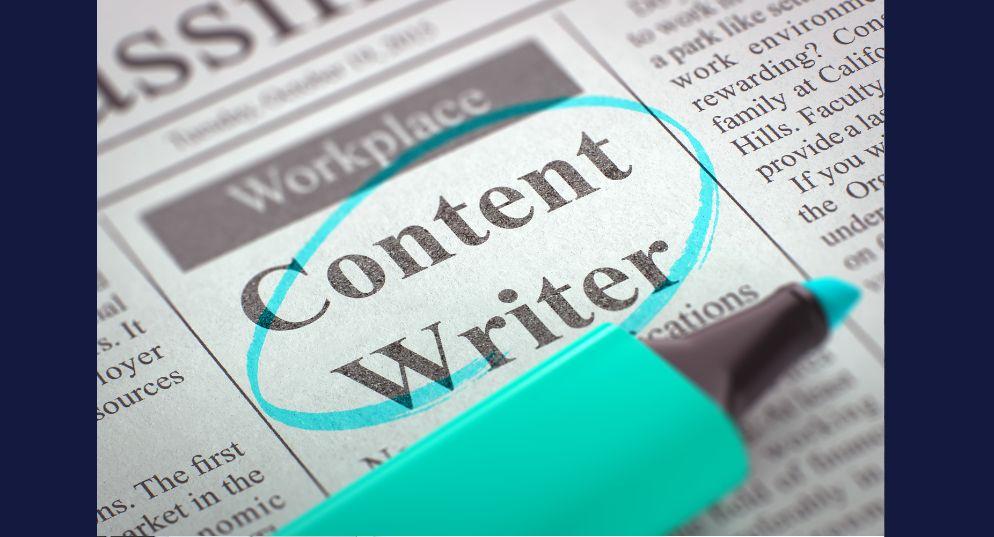 Content Writer Definition